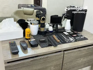  4 عدة صالون حلاقة للرجال للبيع
