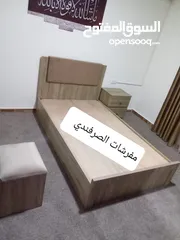  7 تخوت مفرد شباب مقاس 190 في 90  خزين او بكس تخت بدون فرشه