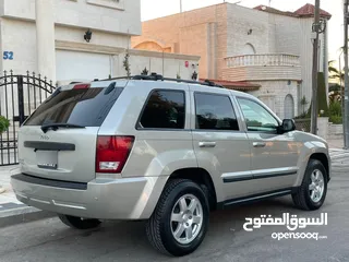  8 جيب جراند شيروكي لاريدو موديل 2008 مالك واحد فقط  7جيد ولا أي ملاحظه