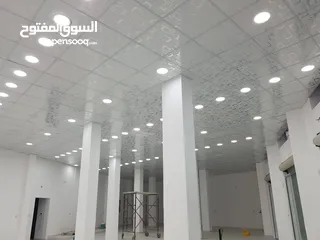  2 ديكورات جبسومبورد ، وفورسيلنغ ، والواح PVC المقاومة للرطوبة ، ارضيات باركيه خشب ، واجهات ديكورية ،..