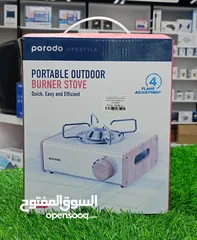  1 PORODO PORTABLE OUTDOOR BURNER STOVE  2800W HIGH COMBUSTION POWER