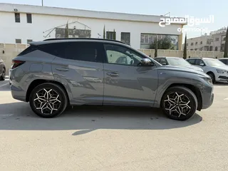  6 هونداي توسان NLine ترخيص 2022 محرك 1600 هايبرد plug in/يقطع على الشحنه 65 كيلو متر  271 حصان