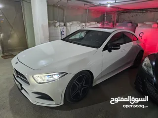  21 مرسيدس CLS 350 لون ابيض موديل 2019