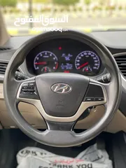  17 هيونداي اكسنت 2019 Hyundai accent Oman car