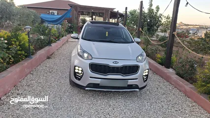  3 كيا سبورتج جتي لاين 2016ماتور2000ديزل فلل اضافات مع فتحة سقف بنوراما  بسعر حررررق كاش دهان شركة