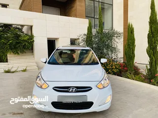  4 هونداي اكسنت 2017  فل اوتماتك بنزين ماتور 1600   فل اضافات صلاة النبي بحالية ممتازة جداً الله يبارك