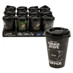  1 plastic coffee cups (BRAND NEW) 1 cup:250 basisa