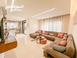  1 شقة مفروشة جديدة كليا في قلب رام الله للايجار- موقع خيالي وممتاز