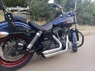 20 Harley Davidson street bob 2013.1700ccبحاله الوكاله
