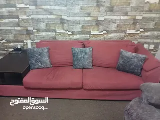 1 طقم كورنر مع ركلاينرخشب ممتاز