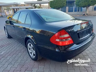  6 مرسيدس بنز E240 موديل 2004 استيراد سويسرا