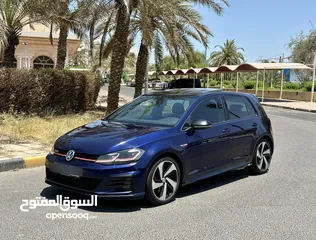  1 VW Golf GTi Oettinger kit موديل 2018 ماشي 123km Full option