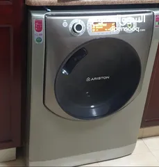  7 غساله مع حماصه نوع اريستون