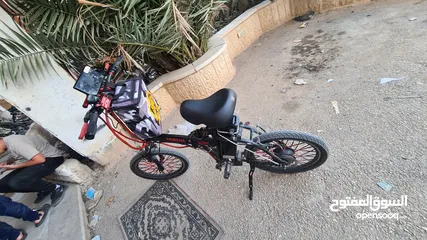  7 بسكليت كهرباء عجل رفيع مستعمل