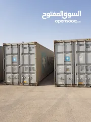  2 حاويات فارغه مستعمله ( كونتينر ) مجمركه للبيع  في عمان