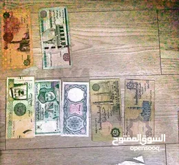  10 عملات عربية واجنبية .. ورقية ومعدنية للبيع او للتبادل مع الهواة