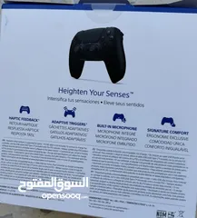  5 يد التحكم اللاسلكية  اصلي Dual Sense دوال سينس لجهاز  Midnight Black PS5 - أسود منتصف الليل