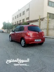  9 نيسان ميكرا موديل 2020 لون خمري ميتالك فحص كامل
