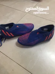  2 Adidas blue  اديداس ازرق  ‏مستعمل نظيف