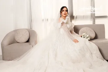  8 فستان زفاف جديد (تفصيل خاص)