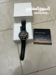  16 ساعة اميزفيت بلانس بحالة الوكالة (بالكرتونة) معها كامل اغراضها Amazfit Balance