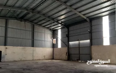  2 هنجر للإيجار - ترخيص صناعات خفيفه - في منطقة الرجيب