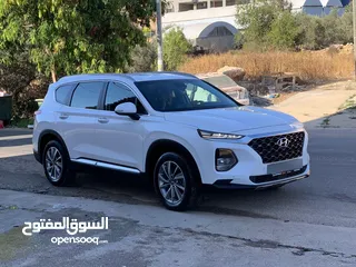  1 جيب هواندي سنتافي موديل 2020_ماتور 2000ديزل 7ركاب دهان شركة ولاغرام بوية بوضع الشركة مميزة من الاخر