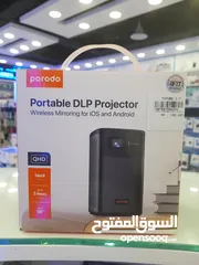  1 Porodo portable DLP projector QHD