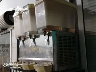  2 ماكينه تبريد عصير  أستعمال خفيف