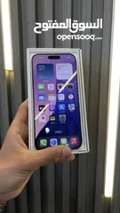 4 iPhone 16 Promax 256GB / Middle East / Battery : 100% / Box charge / Apple Warranty : 9/12/2025