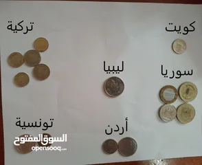  1 مجموعة عملات قديمة