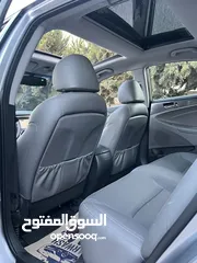  16 هيونداي سوناتا 2015 رويال فل كامل مع بانوراما فحص كامل 7 جيد ممشى 100 الف  مالك واحد
