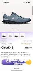  1 On cloud shoes from the US