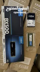  1 Crucial 500GB SSD + 16GB RAM