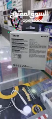  6 ساعة 3 TECNO WATCH الاصلية بتضل متواصلة 7 ايام جديده بلكرتونه