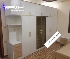  1 غرف نوم ماستر خشب لاتيه 18م جميع المقاسات والوان حسب الطلب
