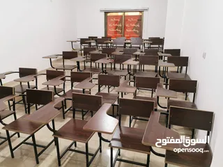  4 كراسي دراسيه للبيع جديد