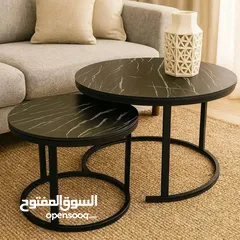  3 طاولات وسط