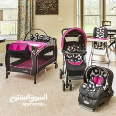  7 عربه أطفال ماركة evenflo