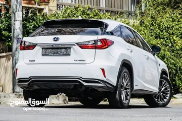  3 ‏ مميزة جدا Lexus Rx450h hybrid 2019 F-sport