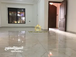  5 شقة فارغة - الجبيهة - 3نوم1ماستر - 350م - ارضية - حديقة - ترس - قرب الخدمات