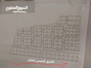  1 مقسم قطع اراضي سبها الجديد طريق المقبرتين علي القطران الرئيسي بعد جامع حمزه 