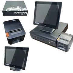  1 البيع كاشير استخدام 3 شهور فقط جديد For sale, a semi-new cashier, suitable for shops and restaurants