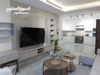  2 شقة ارضية مفروشة للايجار غرفتين نوم في عبدون