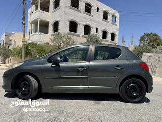  5 بيجو 207 فحص كامل بدون ملاحظات ممشى قليل فقط 100 الف كم إستخدام بنت للبيع المستعجل بداعي السفر
