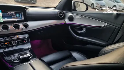  25 Mercedes Benz E200- 2017-  AMG Full Full ++ بحالة الوكالة من جميعة