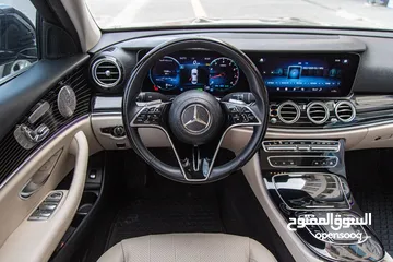  6 مرسيدس E350 اسود 2023 للبيع