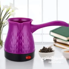  6 لكل عشاق القهوة أصحاب المزاج تصلح لتسخين الماء أو عمل الشاي والزهورات سرعة الغليان وبتعمل رغوة للقهو