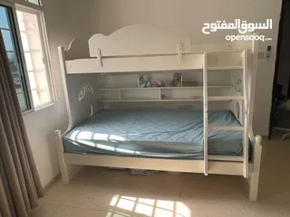  4 سرير مزدوج للأطفال من هوم آر آس للأثاث معروض البيع Homes R Us Colin Wooden Bunk Bed for Sale