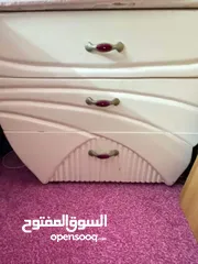  2 غرفة نوم لاتيه ابيض تفصيل